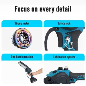 Buy cheap Brushless Telescopic Electric Pole Chainsaw 6 Inch Chain Saw Kit from wholesalers
