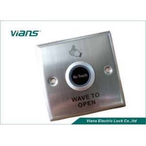 Buy cheap Stainless Steel Panel Touchless Door Release Button Wave Button from wholesalers