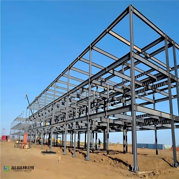 Buy cheap One Stop Design Steel Construction Warehouse Large Span Anti Earthquake from wholesalers