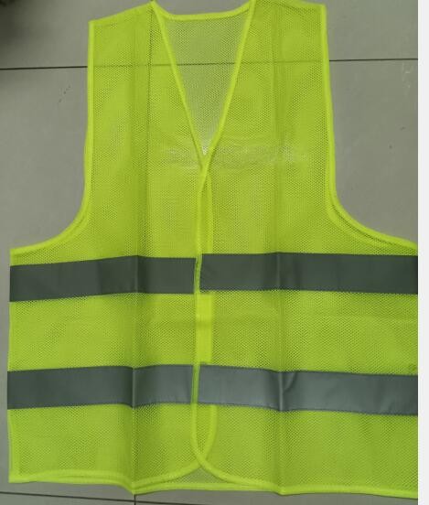 Quality 60g Hi Vis Mesh Motorcycle Vest Brighter Tape Yellow Mesh Vest for sale