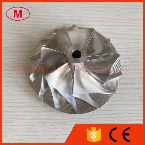 Buy cheap MP51 66.98/99.01mm 807575 7+7blades turbo aluminum 2618/milling/billet  compressor wheel from wholesalers