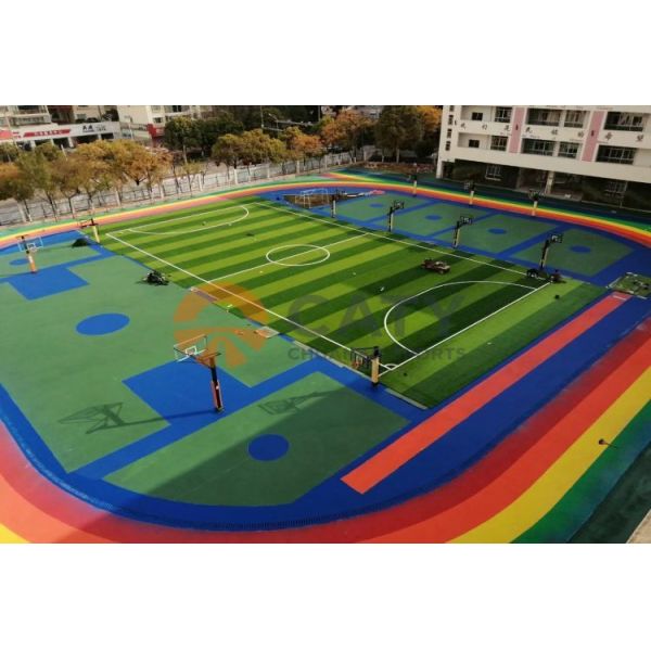 Multi-Functional and Versatile Sports Rubber Floor for Various Indoor and