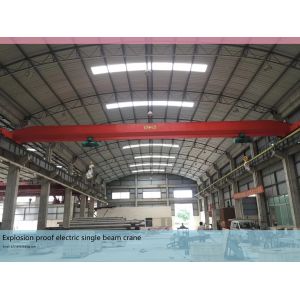 Buy cheap LB6t explosion-proof electric single beam crane, explosion-proof truss, explosion-proof hoist and explosion-proof crane from wholesalers