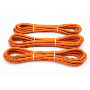 Buy cheap 1/4" Inch Flexible Propane Gas Hose , flexible gas hose Orange Color from wholesalers