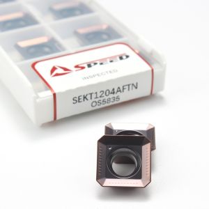Buy cheap Sharp Tungsten Turning Carbide Milling Insert Steel SEKT1204AFTN OS5835 from wholesalers