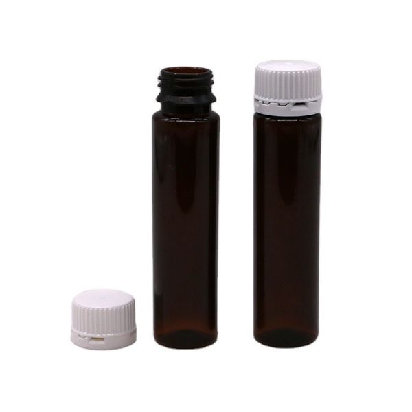 Buy cheap 20ML/20CC Slim Smooth Amber Plastic Oral Liquid Bottle with Tamper Proof Cap For in Liquid Medicine from wholesalers