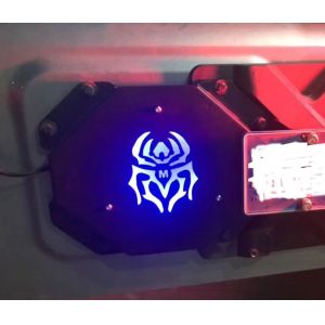 China Tailgate Vent Cover Plate for Wrangler JK 07+,Style:Spider with light,Skull haed with light on sale