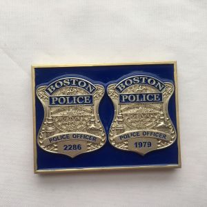 Cheap customized metal New york 3D police department challenge coin