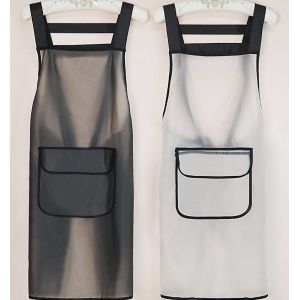 Buy cheap Biodegradable Custom LOGO High Quality Oil-Proof, Stain-Proof, Waterproof And Erasable Hand Household Kitchen Apron from wholesalers