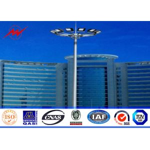 Buy cheap 30meters power coating High Mast Pole with CCTV installation for airport lighting from wholesalers