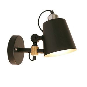 Buy cheap Modern Wall Lights White Black Art Deco Metal Sconce for Home Lighting Indoor product