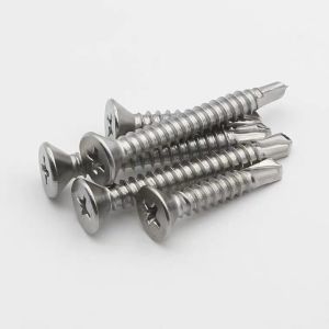 Buy cheap Metric DIN 7504P Flat Head Drilling Screw for Heavy-Duty and Professional Drilling from wholesalers