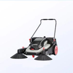 Buy cheap Pure Electric Hand Push Sweeper Machinne With Cabin from wholesalers