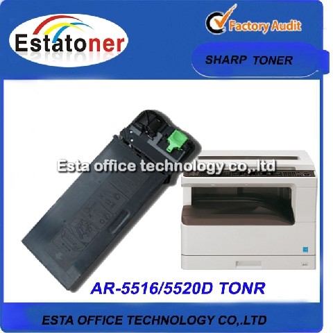 Buy cheap AR020ST Sharp Copier Toner , Sharp Toner Recycling AR5516 AR5516D AR5520N from wholesalers