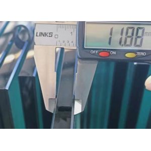 Buy cheap 12mm Polished Edge Balustrade  Tempered Glass Panels Shock Resistance from wholesalers