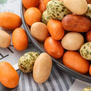 Various Flavors Seaweed Coated Peanuts Baked Crispy Roasted Chickpeas