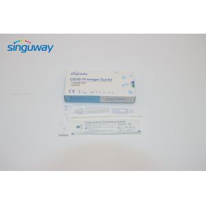 Buy cheap Disposable Colloidal Gold Antigen Self Testing Kit Cassette High Sensitivity from wholesalers