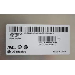 Buy cheap 30 Inch Lm300wq6-Sla1 Industrial Lcd Display Wqxga Lvds 92pins Signal Type from wholesalers