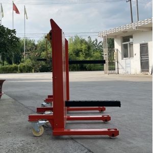 Manual Label reel lifter Warehouse handling and stacking Simple operation
