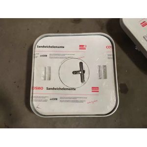 Quick Opening Marine Hatch Cover Weathertight Aluminum Embedded Type Hatch Cover