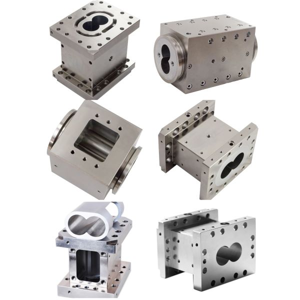 Quality Coper Extruder Barrel Elements , Double Screw Extruder Spare Parts for sale