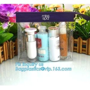 Buy cheap slider pvc promotional packaging bag, zipper bag for cosmetics, office slider transpraent plastic storage bag, slider zi from wholesalers