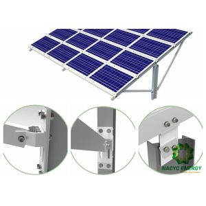 Buy cheap Patented Solar Ground Mount System Solar PV Module Mounting Structure  product