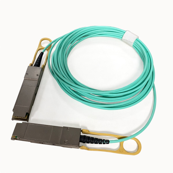 Buy cheap AOC Cable 40Gbps Transmission Rate Ethernet With Optical Module OM3 3mm from wholesalers
