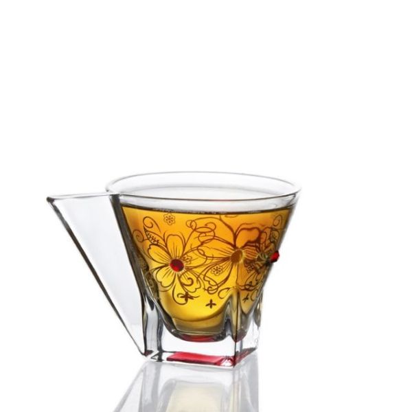 Quality Lowest Price Classic multipurpose Clear Transparent Coffee Mug Tea Glass for sale