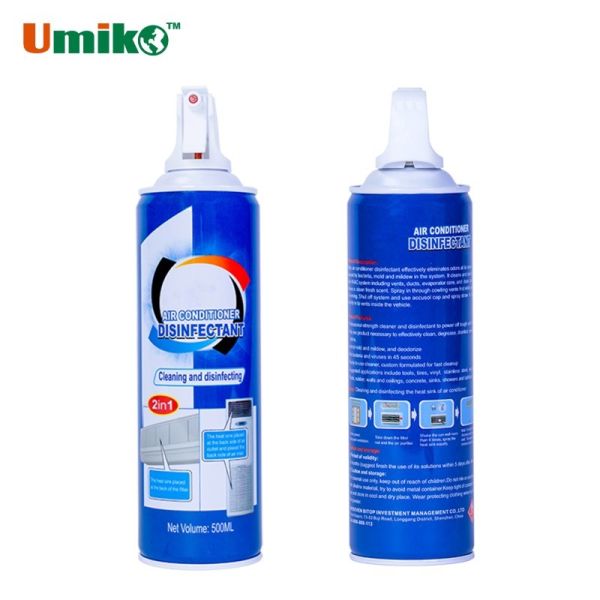 Indoor Air Conditioner Disinfectant Cleaner Portable For AC System Fins And Coil