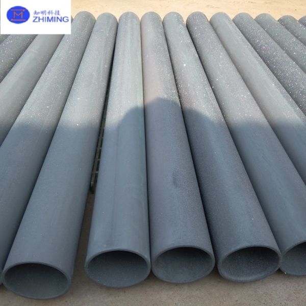 Quality Industrial SiC Vertical Furnace Tube High Thermal Conductivity & Corrosion Resistant for sale