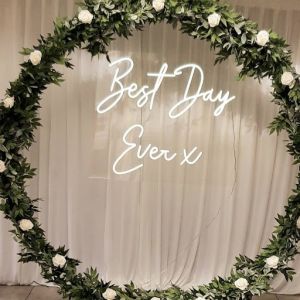 Soft 80cm Parties LED Neon Signs 3d Led Letter Signs