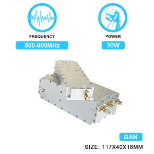 Quality 30W 500-600MHz Anti Fpv Drone System Uav Jamming Device RF Power Amplifier Module Anti-Drone Module With  GAN And Isolation Protector for sale Buy cheap 30W 500-600MHz Anti Fpv Drone System Uav Jamming Device RF Power Amplifier Module Anti-Drone Module With  GAN And Isolation Protector product