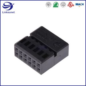 Micro Quadlok Female Socket 2 Row 2.54mm Connectors for Automobile Wire Harness