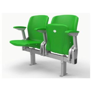 Buy cheap Fire Resistant Football Foldable Stadium Seat With Available Armrest from wholesalers