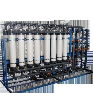 SS304 / PVC Ultrafiltration System 10-100 M3/Hour With 99.99% SS Removal