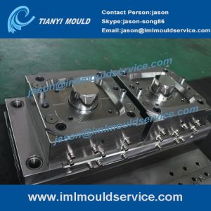 Buy cheap 200ml IML round food containers mould,PP thin wall container mould with in mould labelling from wholesalers