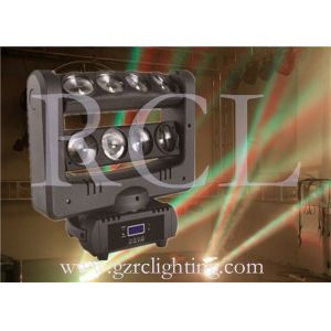 Led Stage Moving Head Spider Light With 8 Head 10Watts RGBW LED moving head