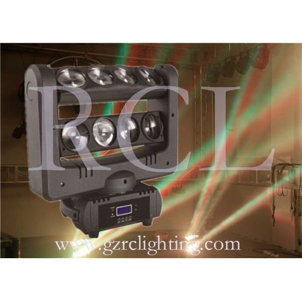Led Stage Moving Head Spider Light With 8 Head 10Watts RGBW LED moving head