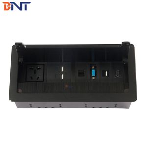 multifunctional aluminum panel wall/desk socket/electrical table panel outlet