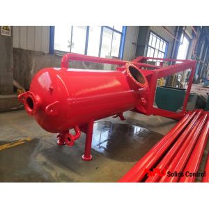 Buy cheap Vertical Drilling Fluids Poorboy Degasser With 1200mm Vessel ASME from wholesalers