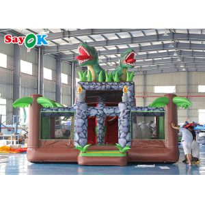 Kids Inflatable Bounce Amusement Park Dinosaur Theme Bouncy Castle