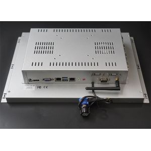 6mm Glass 4RS232 1RS485 Industrial Touch Panel PC 15 Inch