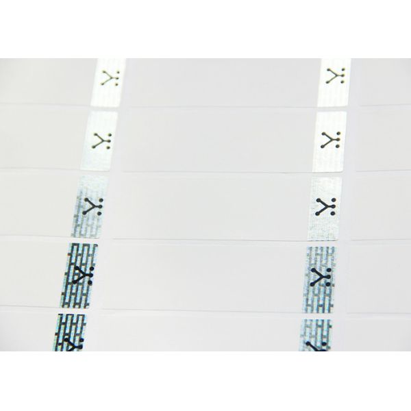 Quality Tamper Evident Hot Foil Labels , Foil Self Adhesive Labels With Letter for sale