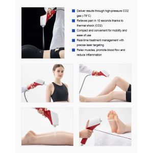 Buy cheap Portable Co2 Shock Cryotherapy Device Safe Effective Local Cryo Therapy Device for Injury Recovery and Reduce Swelling from wholesalers