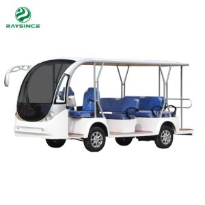 Buy cheap 4 Wheels electric tourist cars new energy vehicles  factory supply cheap price electric sightseeing car with 11 seats product
