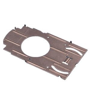 Small Aluminum Bracket in Customized Design for OEM Production Process