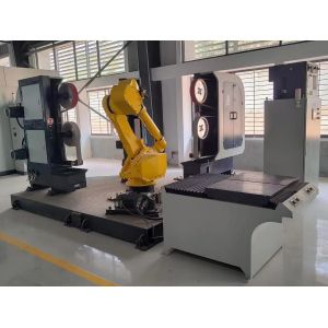 Buy cheap CNC Enabled Robotic Metal Finishing System With Adaptive Position Compensation And Precision Grinding Capabilities from wholesalers