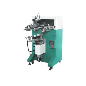 Semi Automatic Screen Printer 300X250mm , SGS Bottle Printing Machine