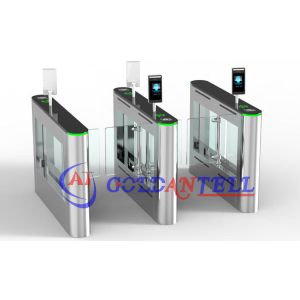 Buy cheap Swing Barrier Gate with Face Recognition RFID 20K Database DC12V 5W from wholesalers